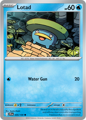 Lotad - Scarlet &amp; Violet Journey together 035/159