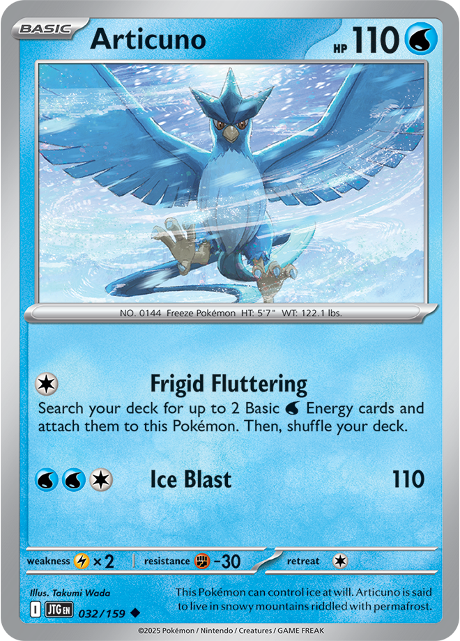 Articuno - Scarlet &amp; Violet Journey together 032/159