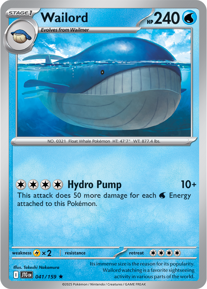 Wailord - Scralet &amp; Violet Journey together 041/159