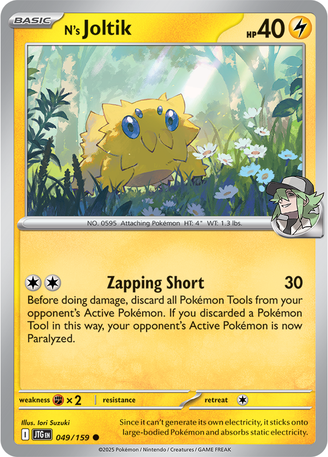 N&#39;s Joltik - Scarlet &amp; Violet Journey together 049/159