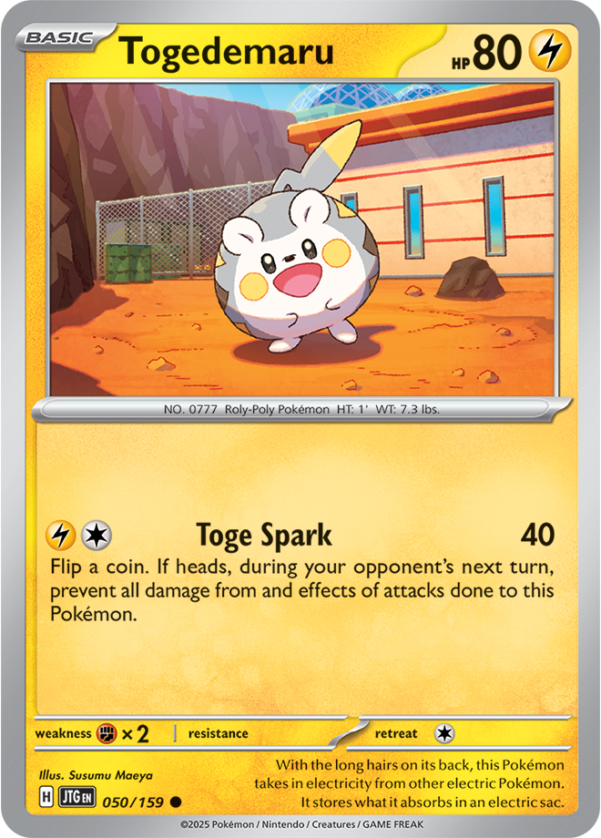 Togedemaru - Scarlet &amp; Violet Journey together 050/159