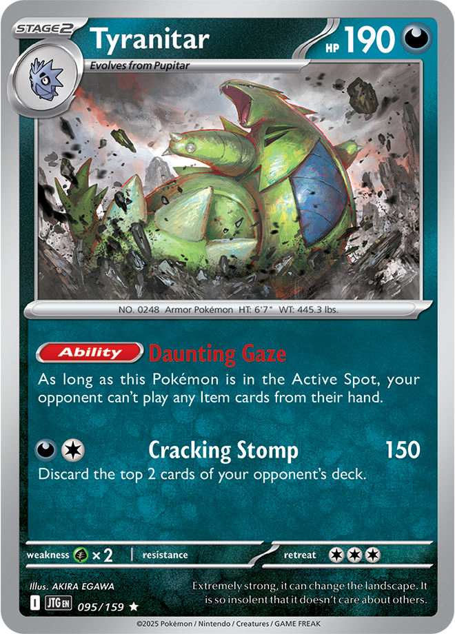 Tyranitar - Scarlet &amp; Violet Journey together 095/159