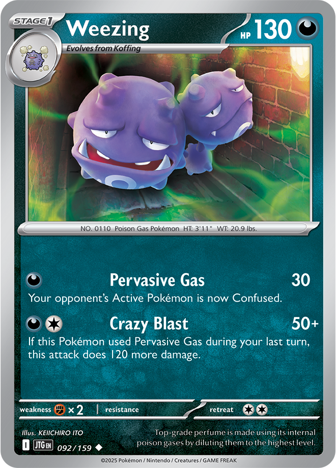 Weezing - Scarlet &amp; Violet Journey together 092/159