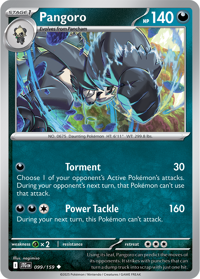 Pangoro - Scarlet &amp; Violet Journey together 099/159