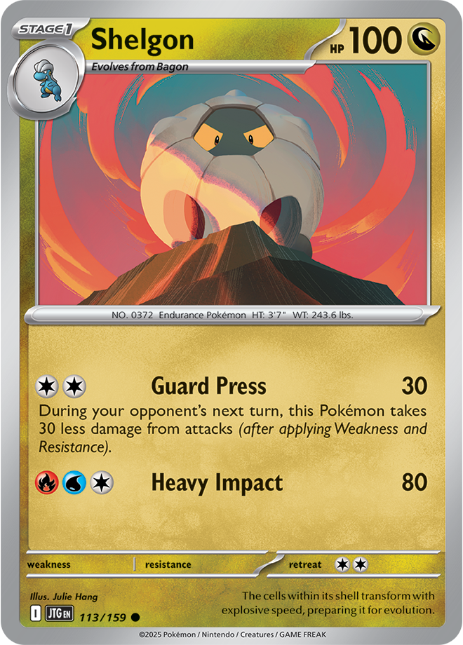 Shelgon - Scarlet &amp; Violet Journey together 113/159