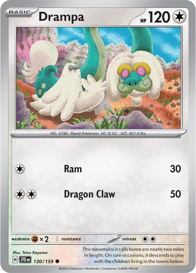 Drampa - Scarlet &amp; Violet Journey together 130/159