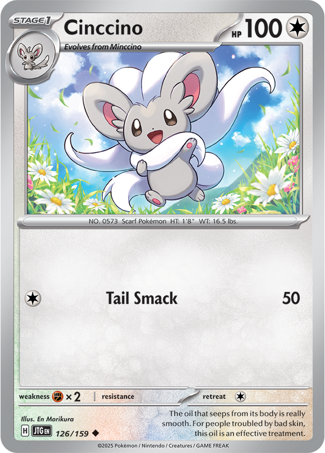 Cinccino - Scarlet &amp; Violet Journey together 126/159