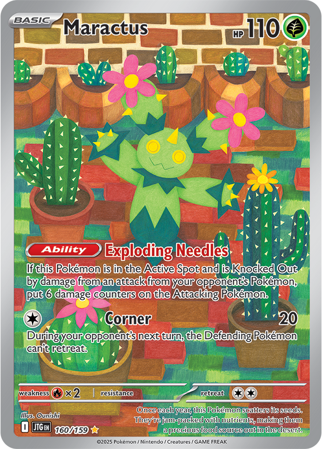 Maractus Full art - Scarlet &amp; Violet Journey together 160/159