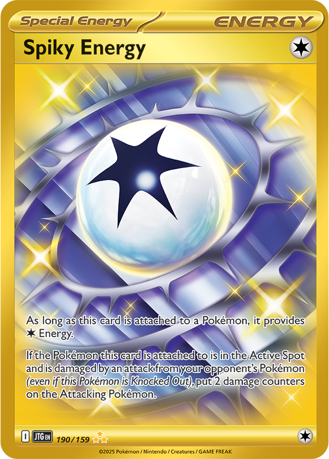Spiky energy Full art Triple rare - Scarlet &amp; Violet Journey together 190/159