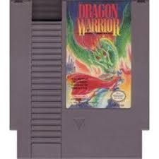 NES - DRAGON WARRIOR, Fini: JEU SEULEMENT