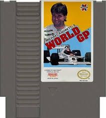 NES - MICHAEL ANDRETTI&#39;S WORLD GP, Fini: JEU SEULEMENT