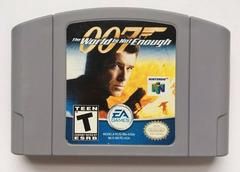 N64 - 007 THE WORLD IS NOT ENOUGH, Fini: JEU SEULEMENT
