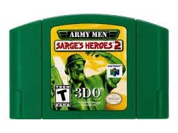 N64 - ARMY MEN: SARGE&#39;S HEROES 2, Fini: JEU SEULEMENT