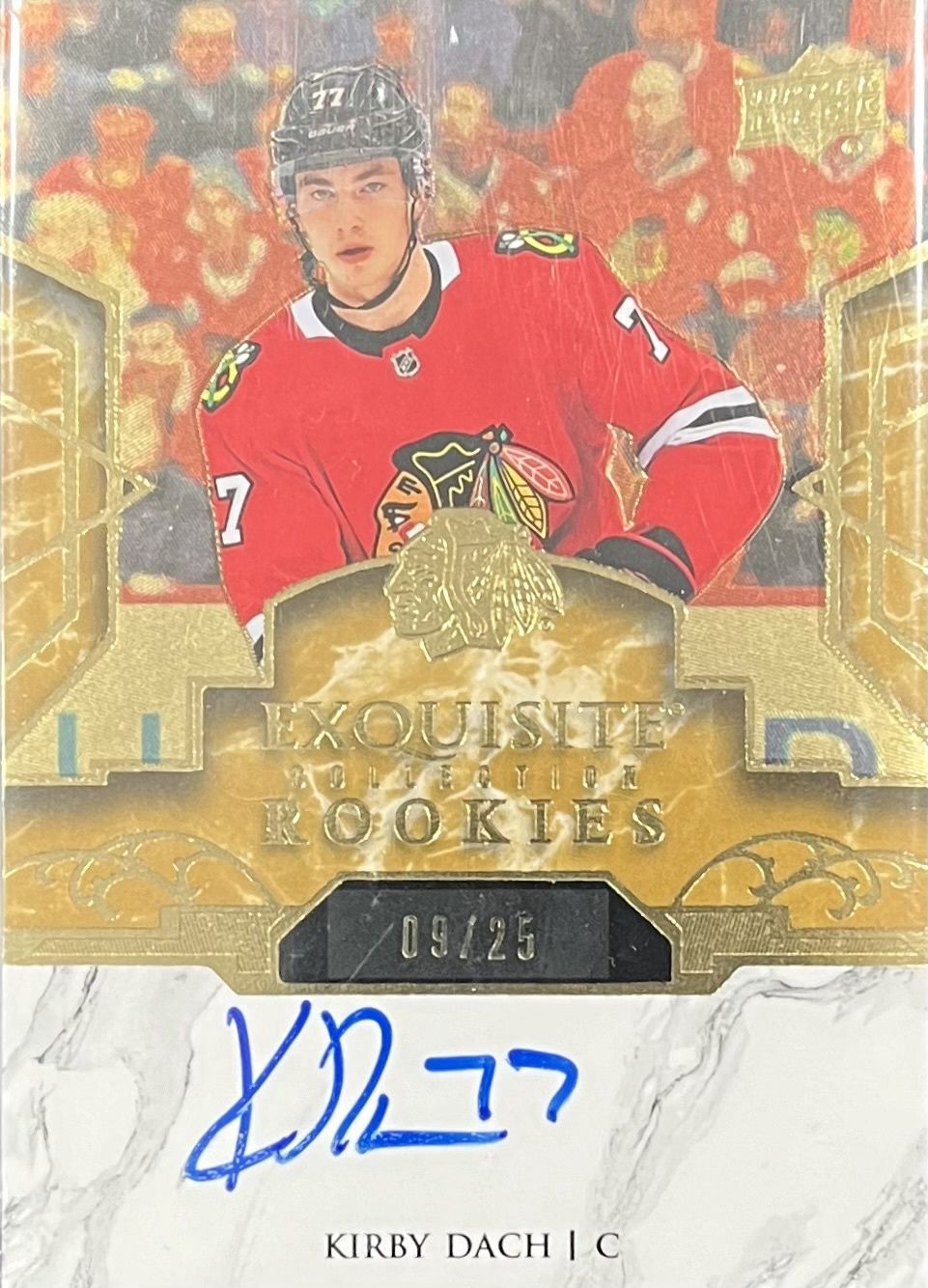 Kirby Dach - 2019-20 Exquisite collection platinum rookies /25 R21