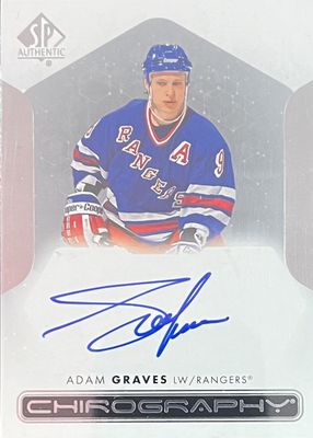 Adam Graves - 2022-23 Upper deck SP Authentic Chirography C-AG