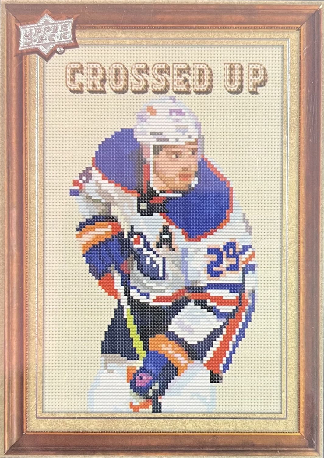 Leon Draisaitl - 2024-25 Upper deck Series one Crossed up  CU-12