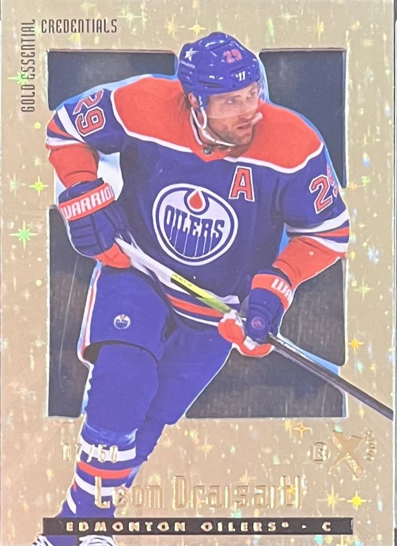 Leon Draisaitl - 2024-25 UPPER DECK SPX Gold essentials Credentials /50 #84