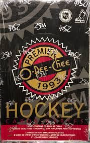 1992-93 O-Pee-Chee Premier Hobby, Format D&#39;emballage: Boite (36 Paquets)