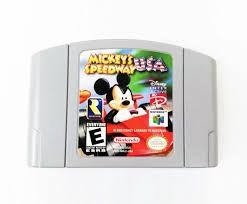 N64 - MICKEY&#39;S SPEEDWAY USA, Fini: JEU SEULEMENT