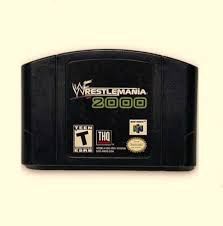 N64 -WWF WRESTELMANIA 2000, Fini: JEU SEULEMENT