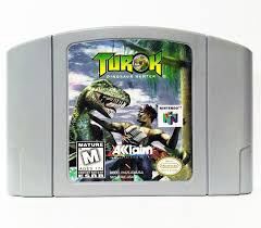 N64 - TUROK DINOSAUR HUNTER, Fini: JEU SEULEMENT