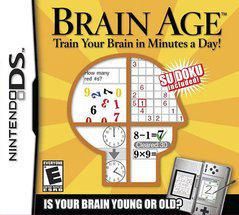 NINTENDO DS - BRAIN AGE, Fini: JEU SEULEMENT