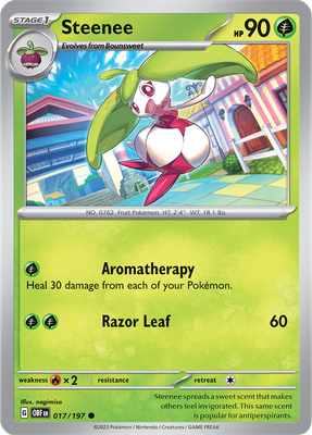 Steenee - Scarlet &amp; Violet Obsidian flames 017/197