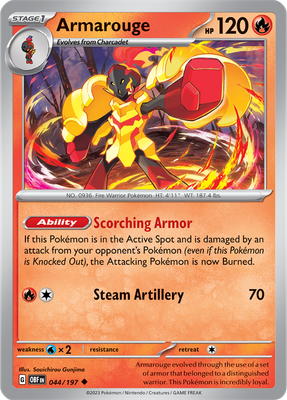 Armarouge - Scarlet &amp; Violet Obsidian flames 044/197