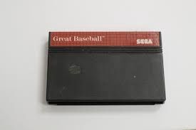 SEGA MASTER SYSTEM - GREAT BASEBALL