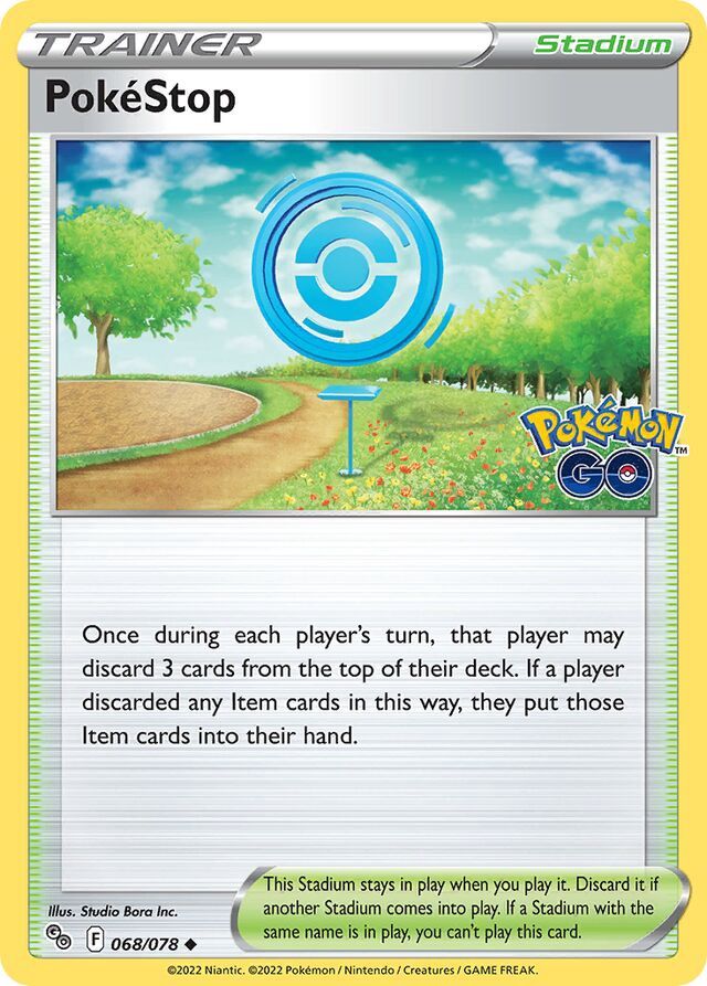 PokéStop - Sword &amp; Shield Pokemon Go 068/078