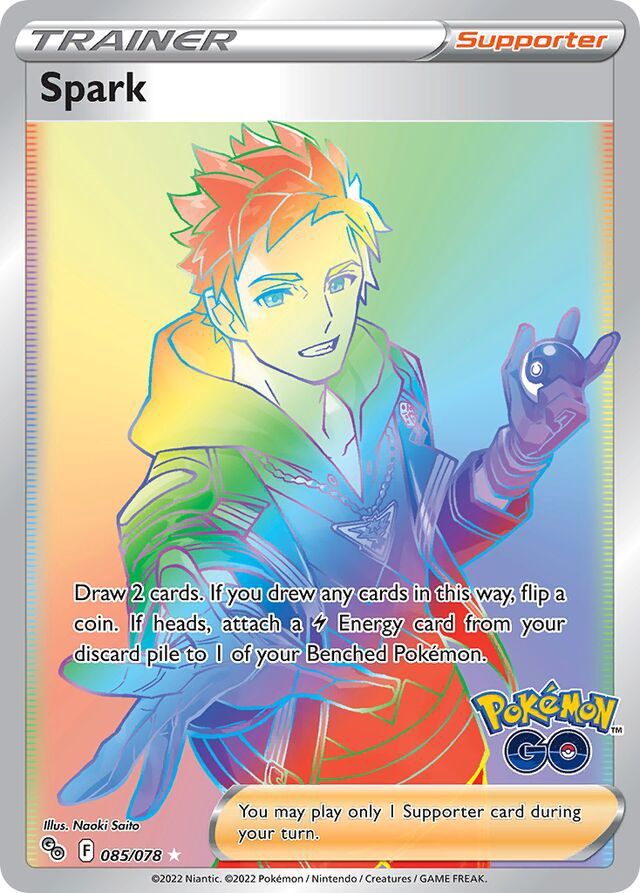 Spark - Sword &amp; Shield Pokemon Go 085/078