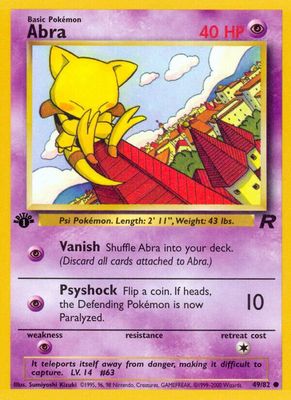Abra - Team Rocket 49/82