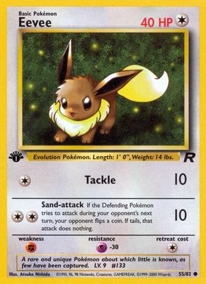 Eevee - Team Rocket 55/82