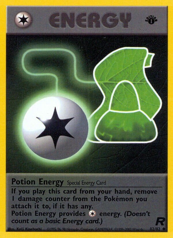 Potion energy - Team Rocket 82/82, Fini: 1st edition