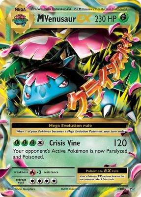 M Venusaur EX - XY Evolutions 2/108