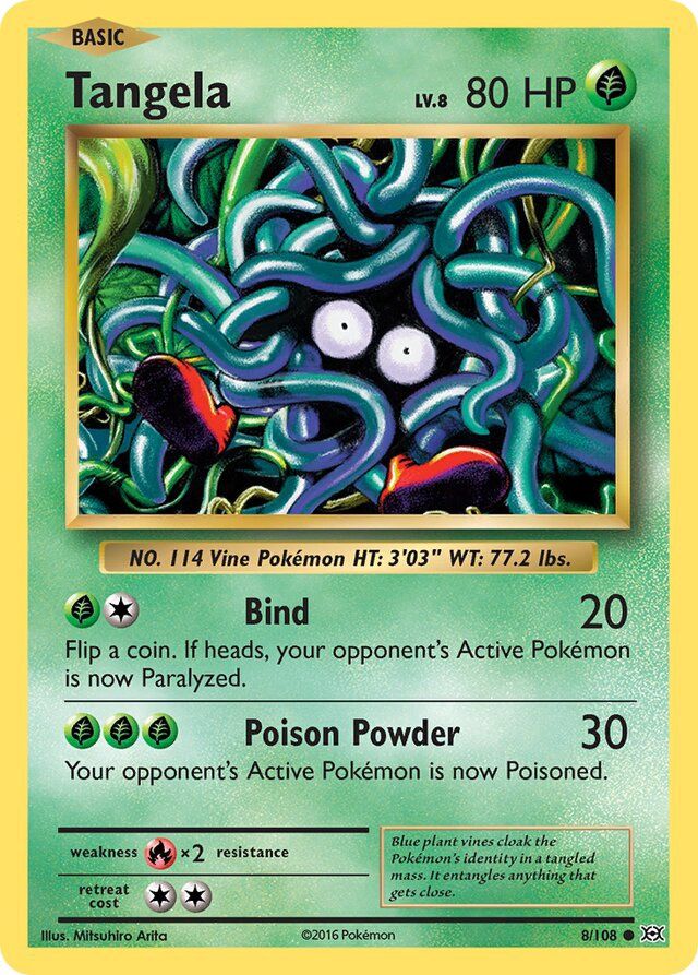 Tangela - XY Evolutions 8/108