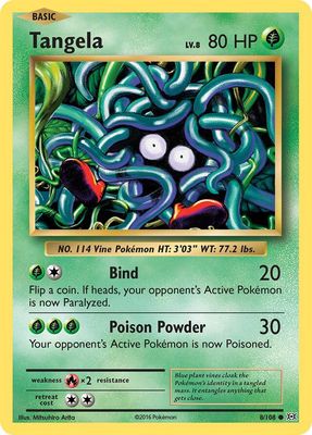 Tangela - XY Evolutions 8/108