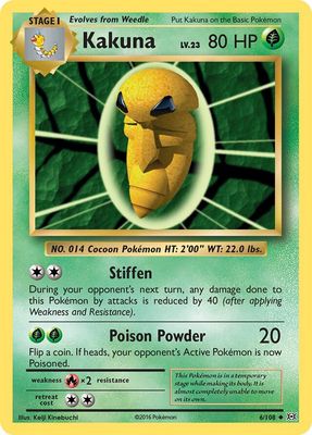 Kakuna - XY Evolutions 6/103