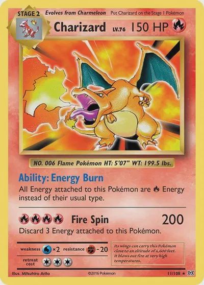 Charizard - XY Evolutions 11/108