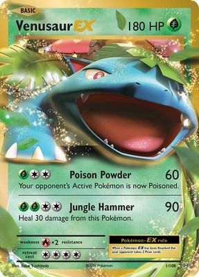 Venusaur EX - XY Evolutions 1/108