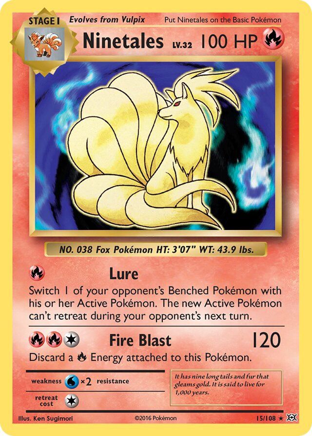 Ninetales - XY Evolutions 15/108