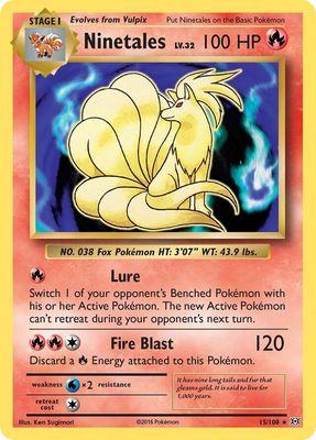 Ninetales - XY Evolutions 15/108