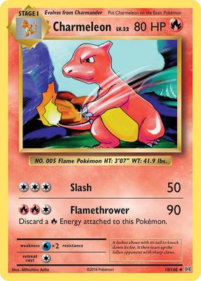 Charmeleon - XY Evolutions 10/108