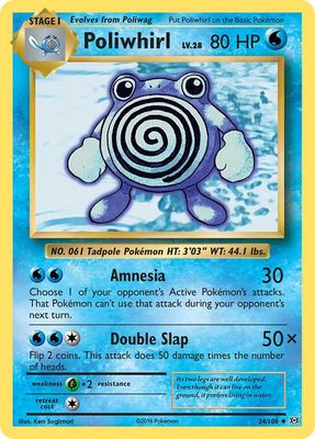 Poliwhirl - XY Evolutions 24/108
