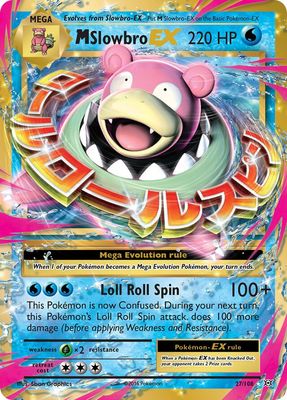 M Slowbro EX - XY Evolutions 27/108