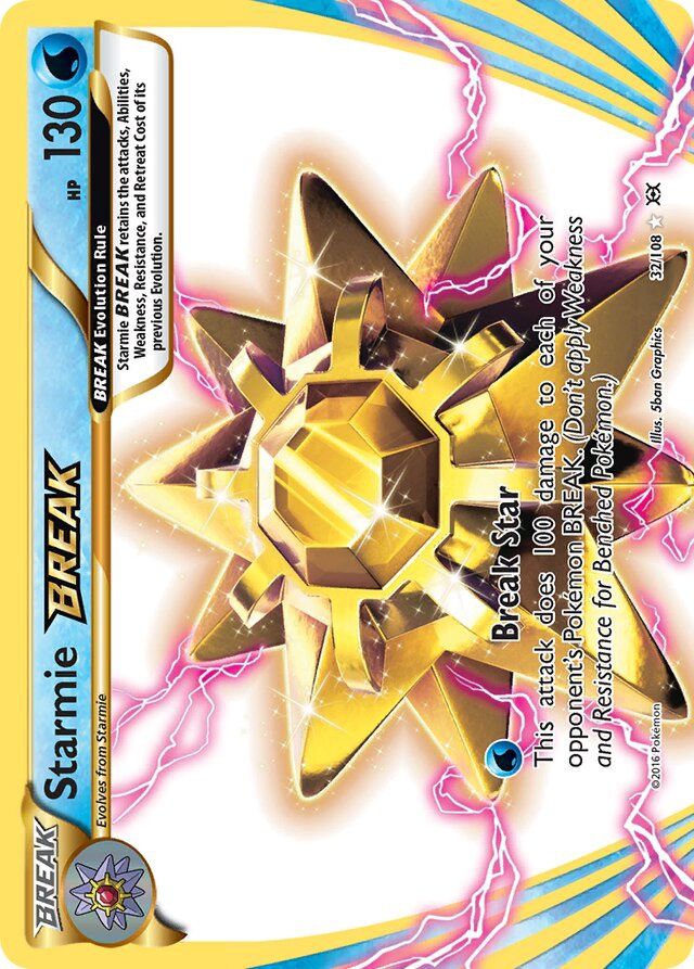 Starmie Break - XY Evolutions 32/108