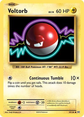 Voltorb - XY Evolutions 39/108