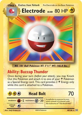 Electrode - XY Evolutions 40/108