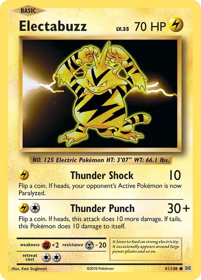 Electabuzz - XY Evolutions 41/108