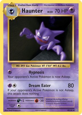 Haunter -  XY Evolutions 48/108